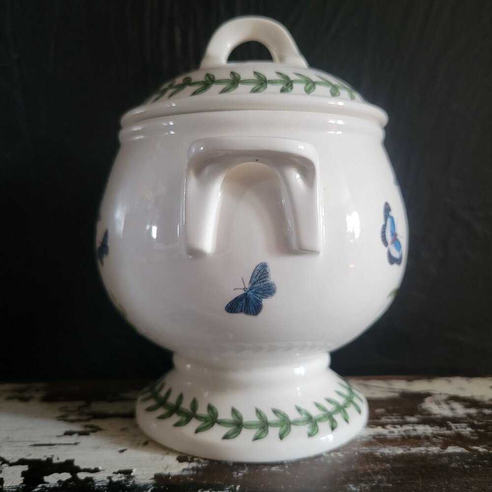 Portmeirion Botanic Garden Mini Soup Tureen With African Lily Design - Picture 4 of 9